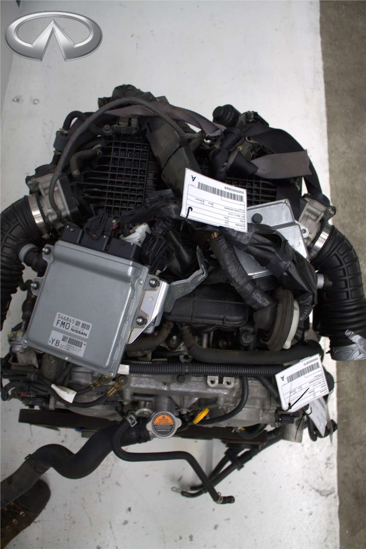 Infiniti, FX37 Engine S51 08/12 12/13