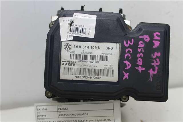 Volkswagen, Passat Abs Pump/Modulator 3C/Mk6 B6 B7 On Module P/N 3Aa614109N 03/06 05/15