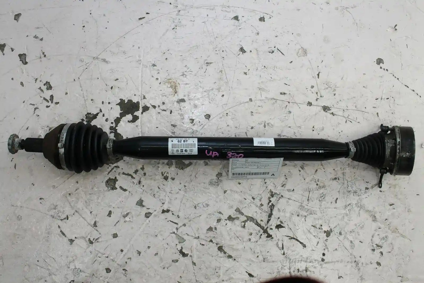 Audi, A1 Right Driveshaft Front 1.4 Petrol Auto T/M 8X 12/10 04/15