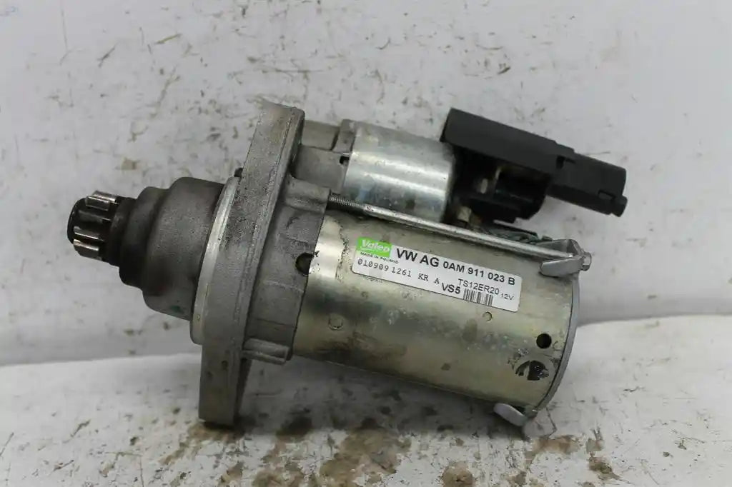 Audi, A3 Starter Motor Petrol 1.4 Caxc Code Auto T/M Valeo 8P 07/08 04/13