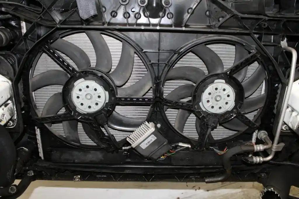 Audi, A4 Fan Dual Fan Assy, 1.8, Petrol, 400W/200W, B8 8K, 02/08-01/16 J12561