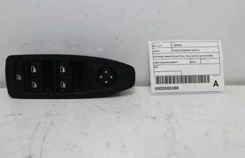 BMW, 1 Series Power Window Switch Rh Front (Master Switch) F20 Hatch W/ Electro Chromatic Mirror Type 06/11 04/19