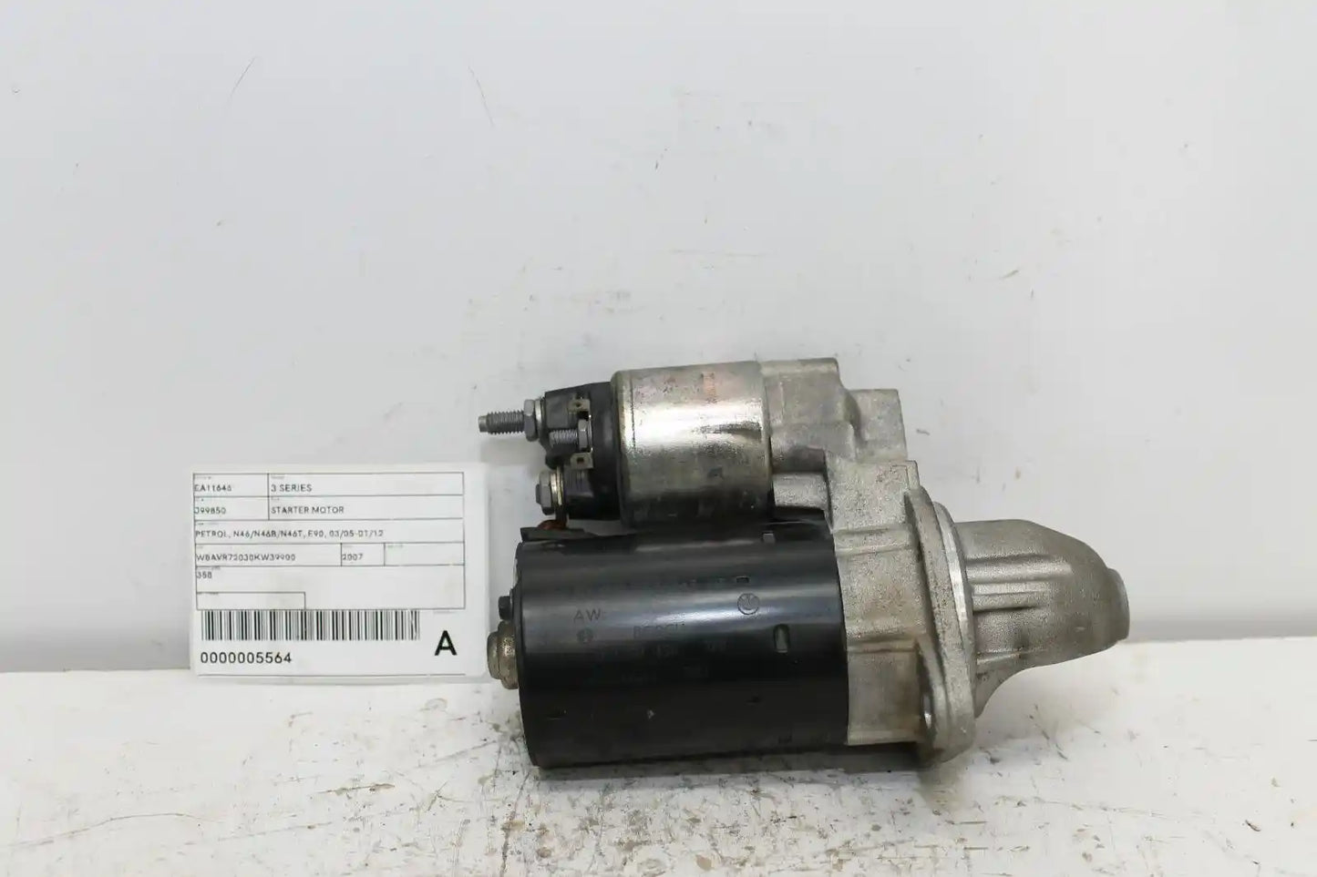 BMW, 3 Series Starter Motor Petrol N46/N46B/N46T E90 03/05 01/12