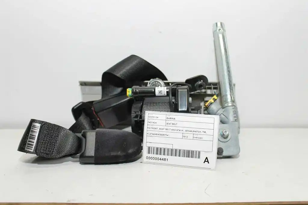 Holden, Barina Seat Belt Rh Front Assy (Belt And Stalk) Sedan/Hatch Tm 09/11 12/18