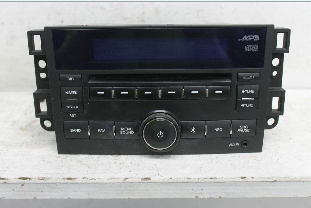 Holden, Captiva Stereo/Head Unit Dash Radio Control/Head Unit Single Disc Cd Player Lx/Ls/Lt/Ltz/Captiva 7 (4Th Vin = C) Cg 07/12 09/15