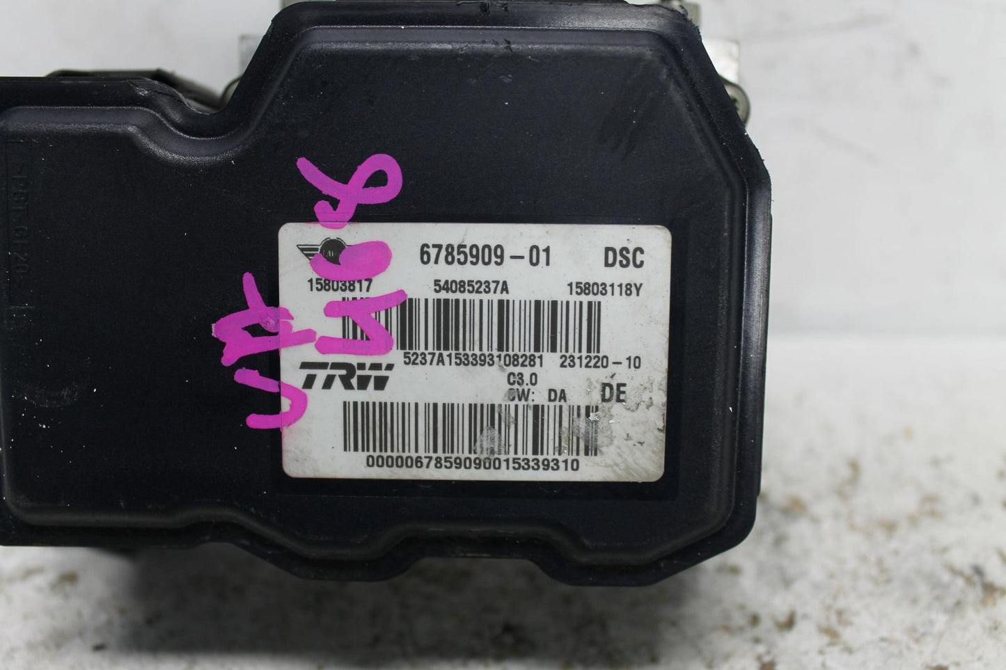 MINI, Cooper Abs Pump/Modulator R55/R56/R57 W/ Dsc Type 03/07 07/10