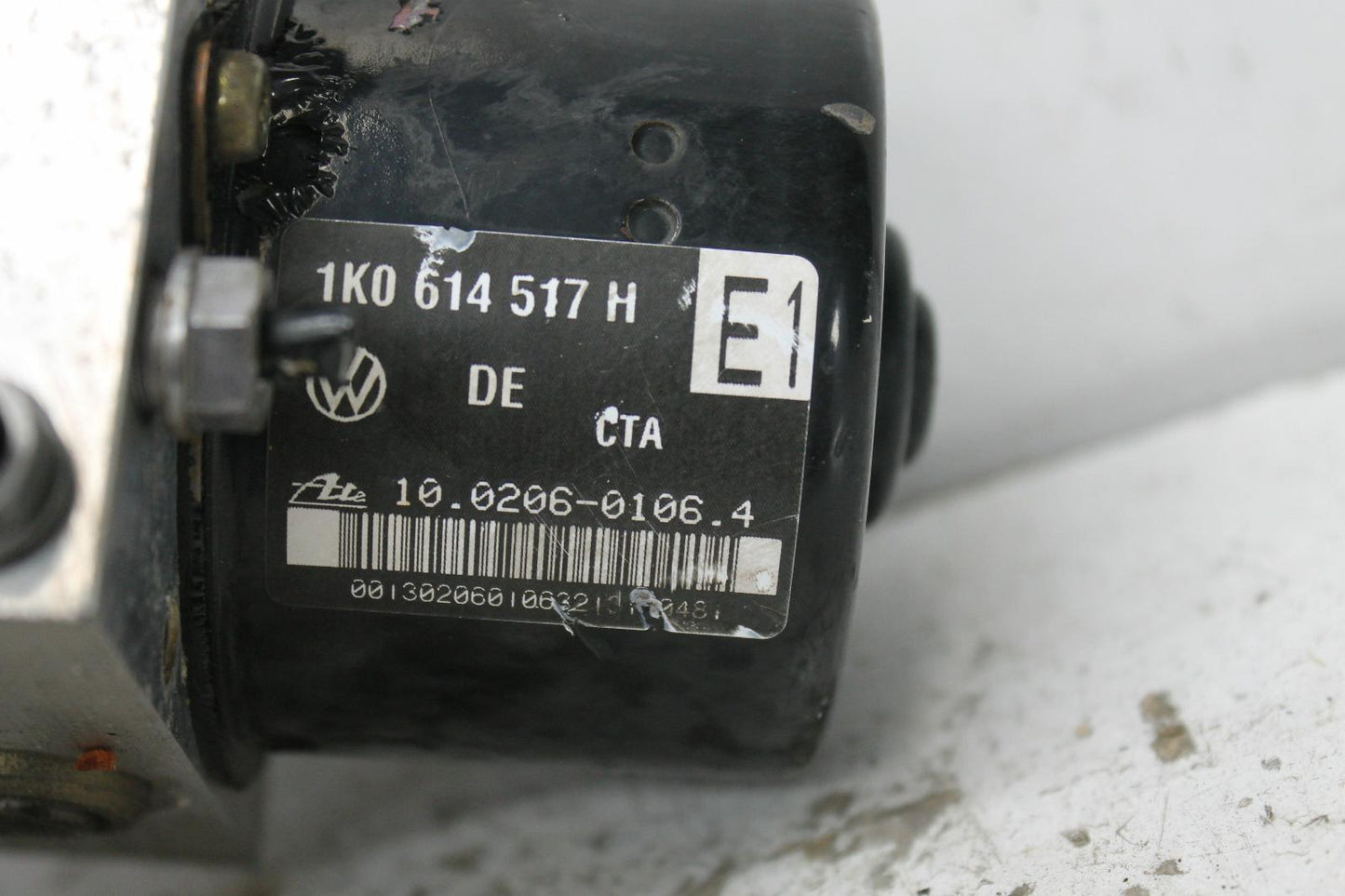 Audi, A3 Abs Pump/Modulator 8P Motor P/N 1K0614517H Module P/N 1K0907379K 06/04 04/13