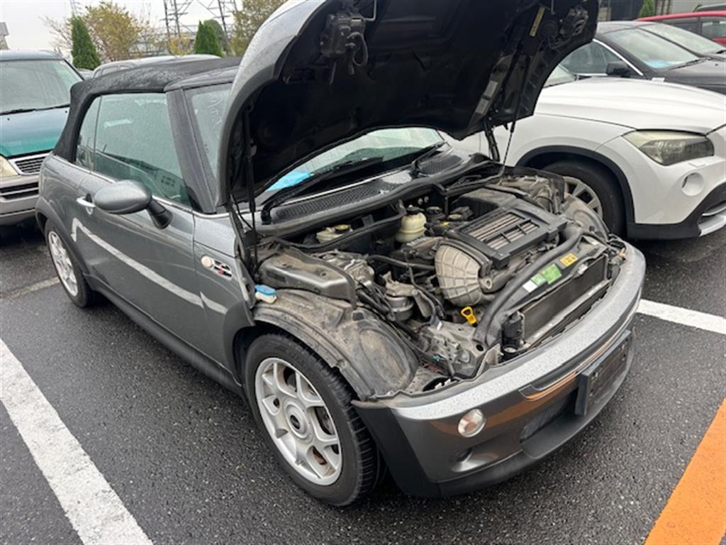 MINI, Cooper, Rear Bumper R52, W/ Park Sensors Type, 10/04-06/08