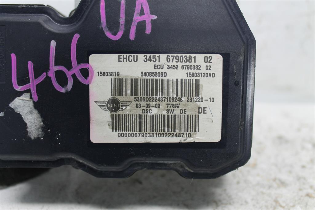 MINI, Cooper Abs Pump/Modulator R55/R56/R57 W/ Dsc Type 03/07 07/10