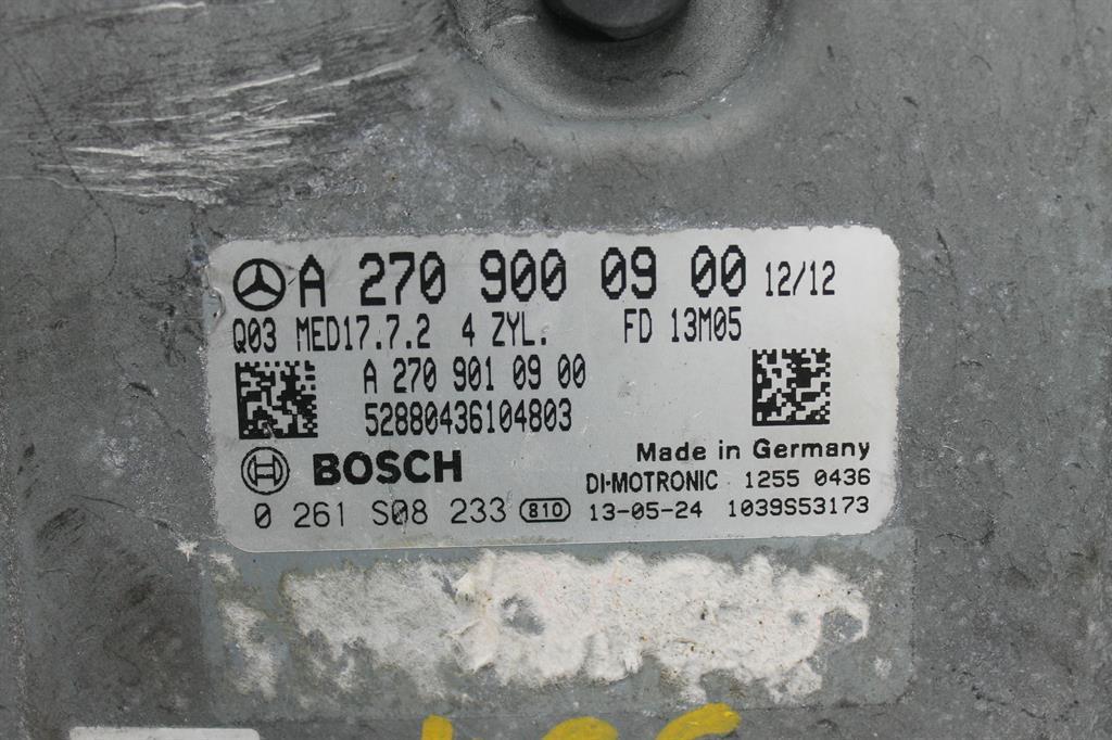 Mercedes, B Class Ecu 1.6 Petrol Ecu Only W246 12/11 02/19