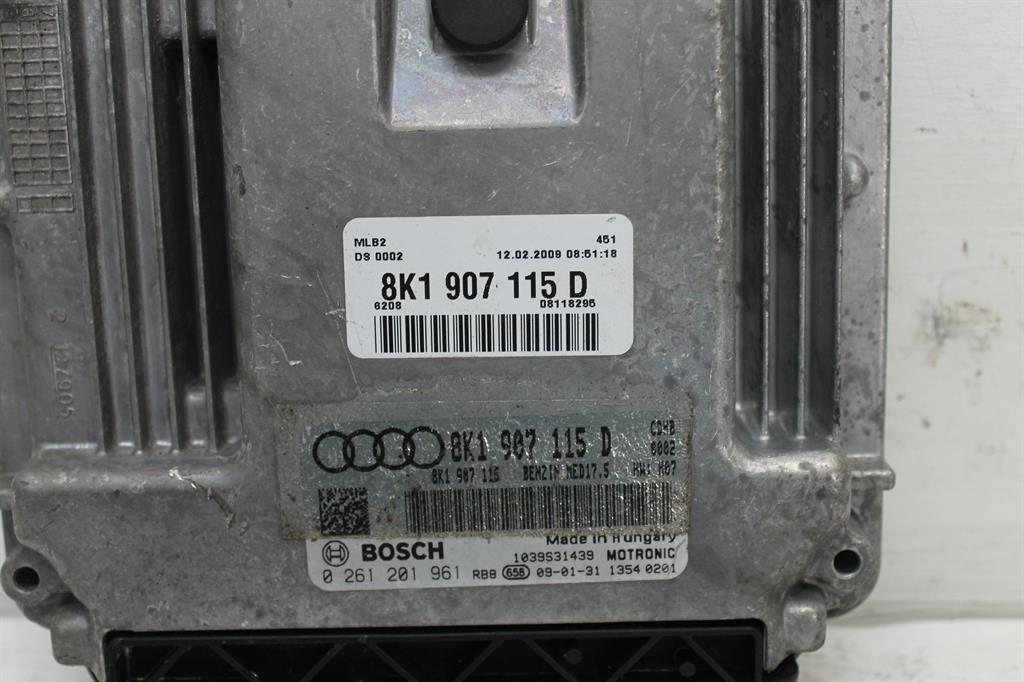 Audi, A4 Ecu 1.8 Petrol Ecu Only P/N 8K1907115D B8 8K 02/08 01/16