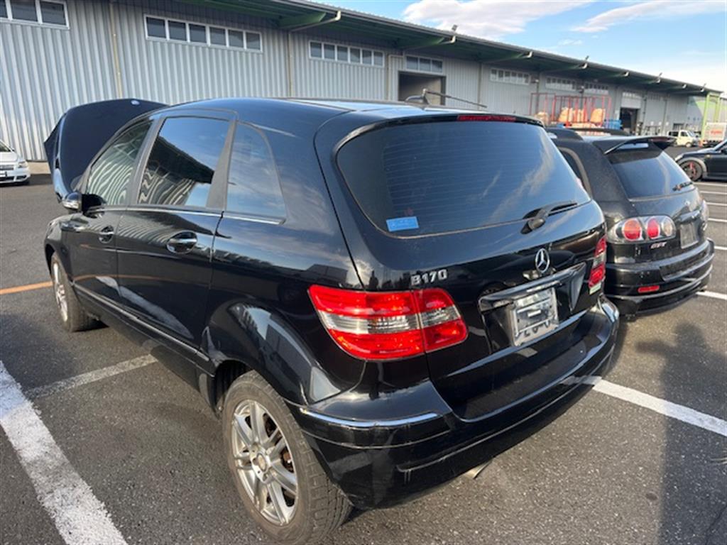 Mercedes, B Class, Bootlid/Tailgate Tailgate, W245, 11/05-08/08