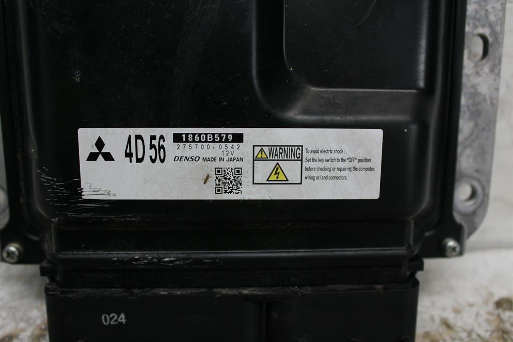 Mitsubishi, Triton Ecu 2.5 Diesel 4D56 (100Kw Engine) 2Wd P/N 1860B579 Ecu Only 08/09 04/15