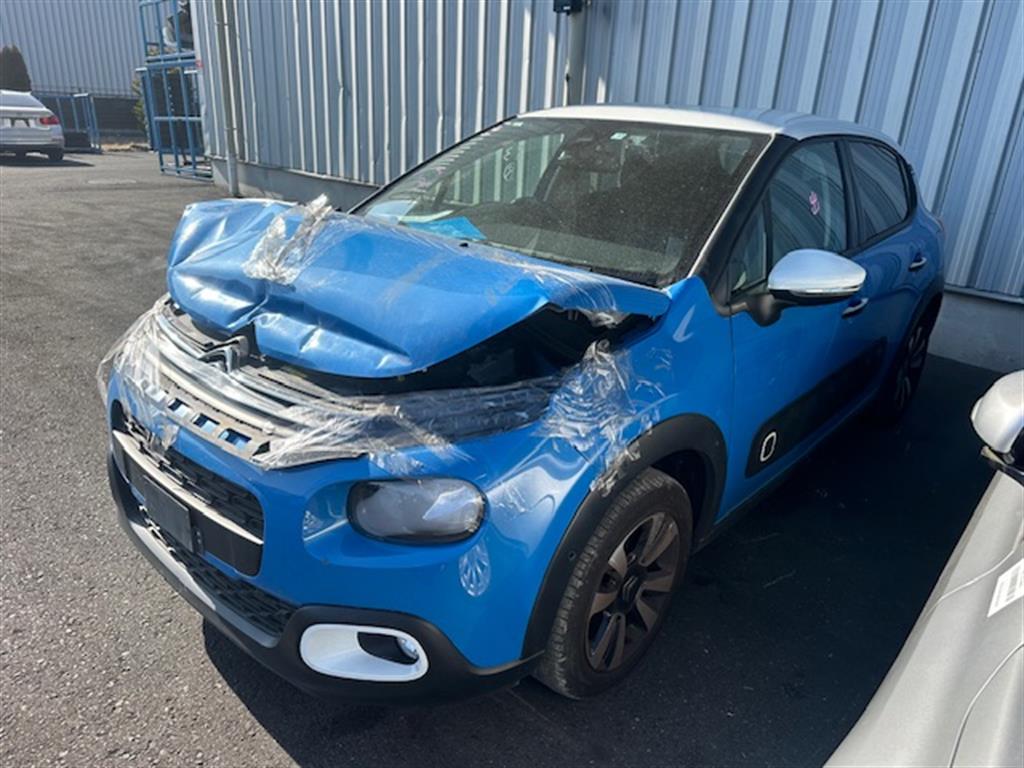 Citroen, C3, Right Indicator/Fog/Side Bumper Foglamp, Halogen Type, B618, 08/17-