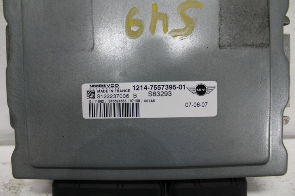 MINI, Cooper Ecu Ecu, 1.6, S/Charged Petrol, Ecu Only, R50/R52/R53, 04/01-06/08 J48637A