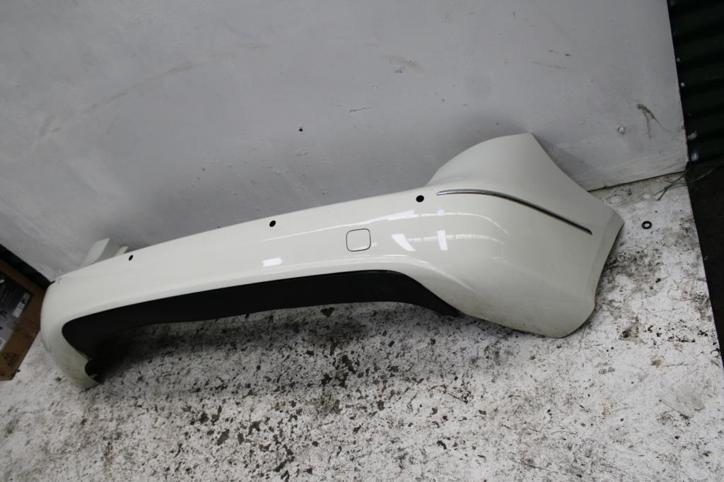 Mercedes, B Class Rear Bumper W246 Bumper Bar, W/ Chrome Highlight, Non Sport Type, 12/11 01/15