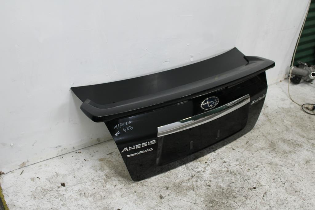 Subaru, Impreza Bootlid/Tailgate Bootlid G3, Standard Type, Spoilered Type, 04/07 11/11
