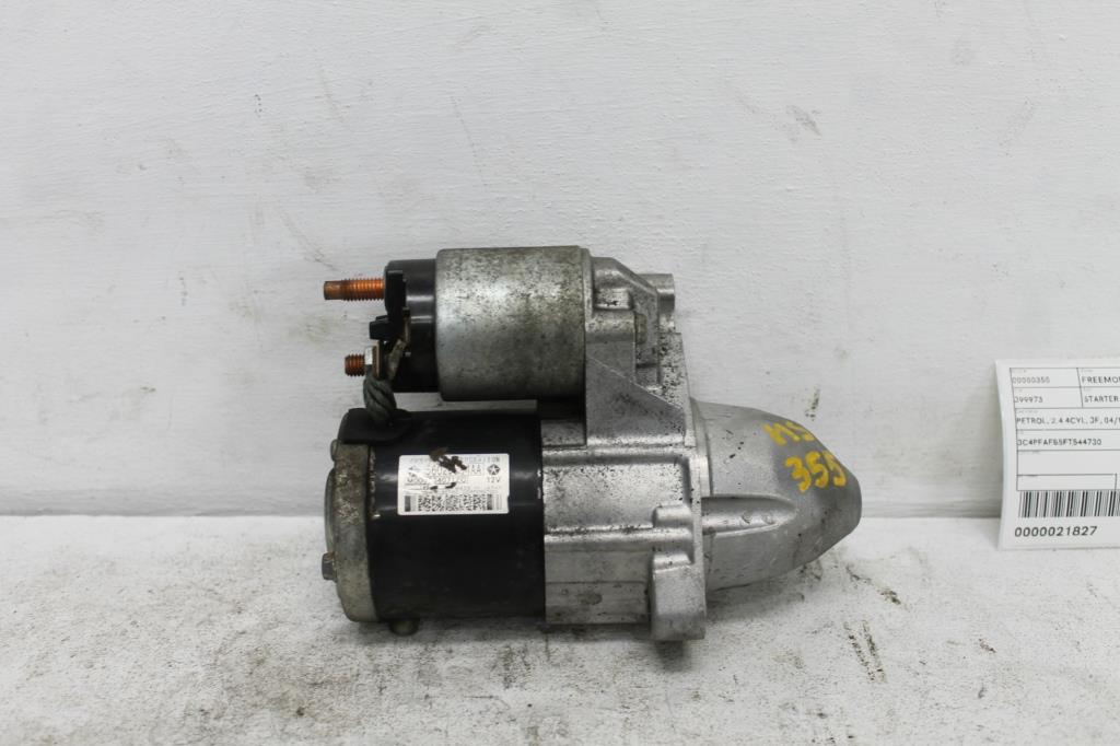 Fiat, Freemont Starter Motor Petrol 2.4 4Cyl, Jf, 04/13 01/17