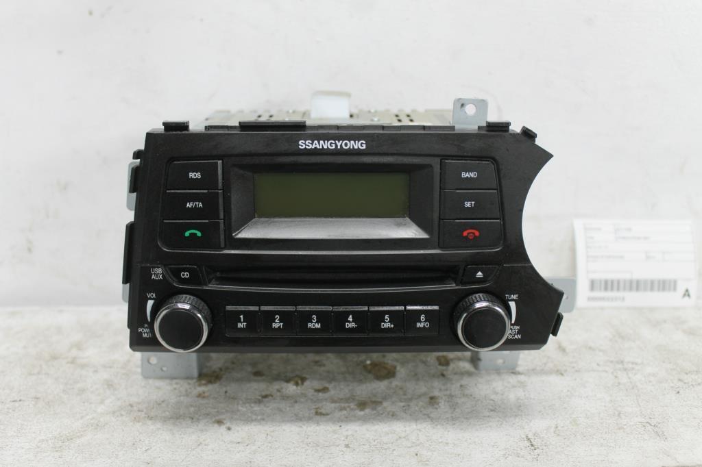 Ssangyong, Actyon Stereo/Head Unit, 05/12 01/17
