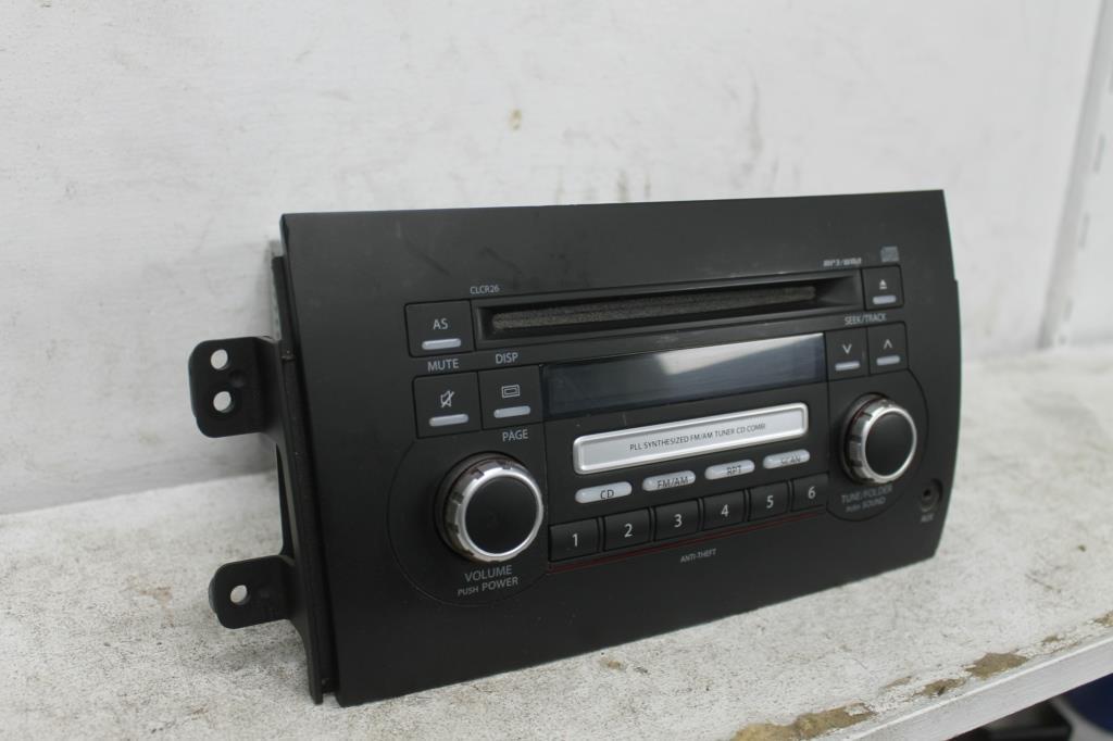 Suzuki, SX4 Stereo/Head Unit Cd Player Mp3/Wma/Radio/Cd Player, W/ Aux Type, Gy, 01/10 12/14