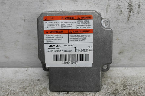 Suzuki, SX4 Airbag Module/Sensor Module Hatch/Sedan, 6 Air Bag, 01/07 01/14