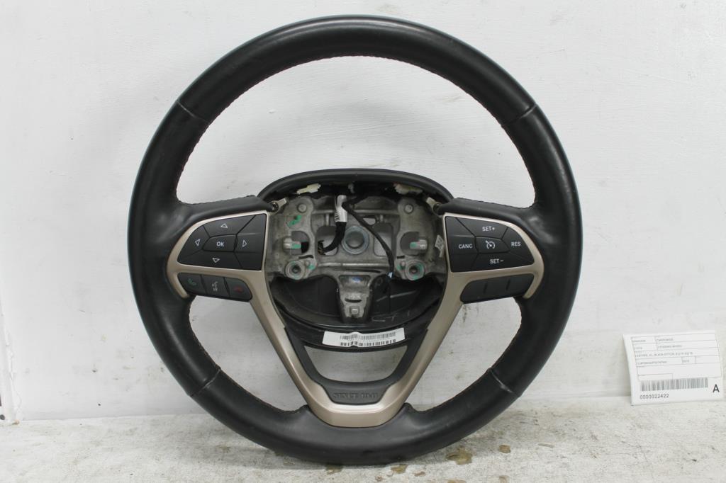 Jeep, Cherokee Steering Wheel Leather Kl, Black Stitch, 02/14 03/18