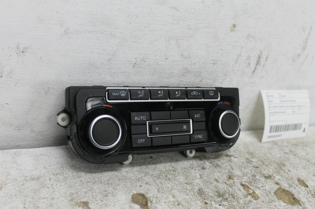Volkswagen, Tiguan Heater/Ac Controls 5N Climate Control Type, Non Seat Warmer, 07/11 08/16