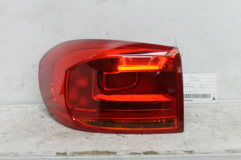 Volkswagen, Tiguan Left Taillight 5N 07/11 08/16