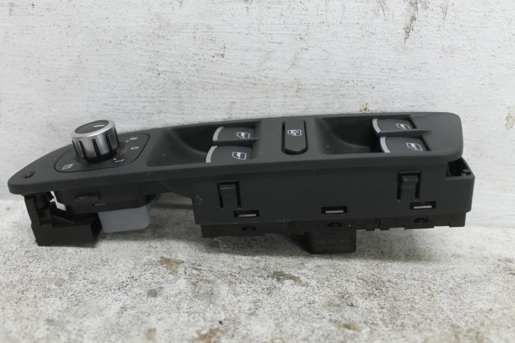 Volkswagen, Tiguan Power Window Switch Rh Front (Master Switch) W/ Chrome On Switches Type, 5N, 06/10 08/16