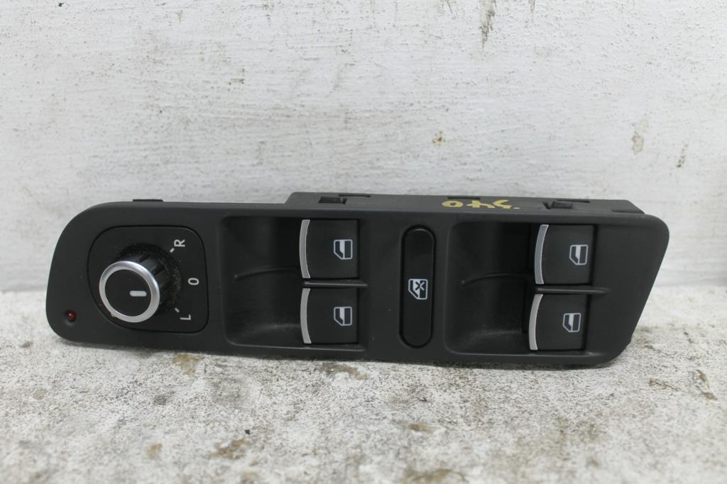 Volkswagen, Tiguan Power Window Switch Rh Front (Master Switch) W/ Chrome On Switches Type, 5N, 06/10 08/16
