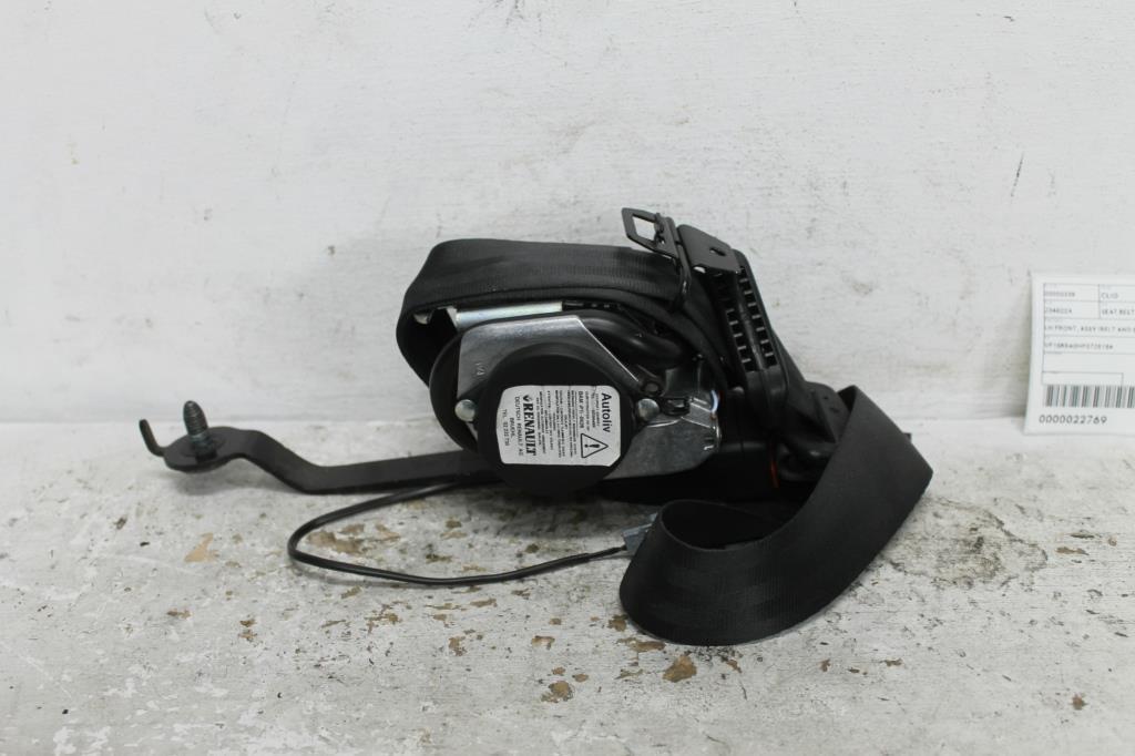 Renault, Clio Seat Belt Lh Front Assy (Belt And Stalk), X98, 09/13 10/19