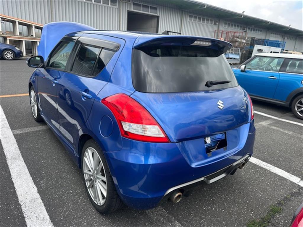 Suzuki, Swift Bootlid/Tailgate Tailgate, Fz, Spoilered Type, 08/10-03/17