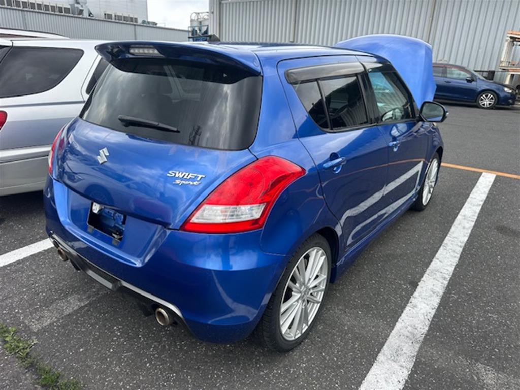 Suzuki, Swift Bootlid/Tailgate Tailgate, Fz, Spoilered Type, 08/10-03/17