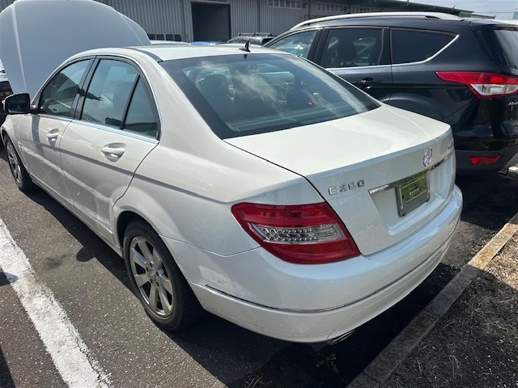 Mercedes, C Class Rear Bumper W204, Kompressor Classic/Classic, Non Park Sensor Type, 07/07-03/10
