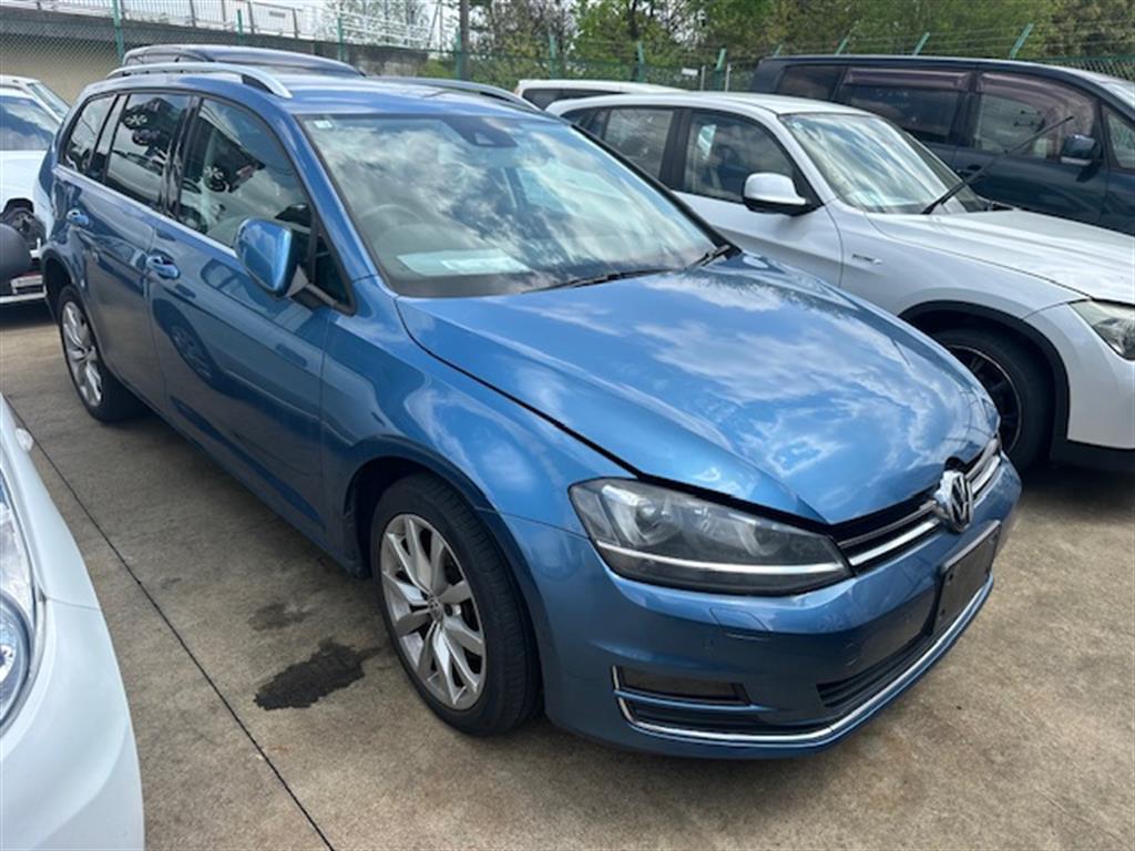 Volkswagen, Golf Front Bumper Gen 7, Highline, W/ Park/Steer Assist & H/Lamp Washer Type, 11/12-03/17