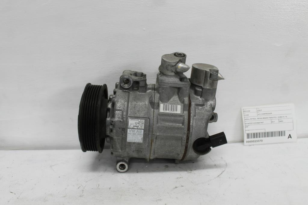 Volkswagen, Golf A/C Compressor Gen 6, Petrol, Denso Brand (7Seu17C), 10/08-01/16