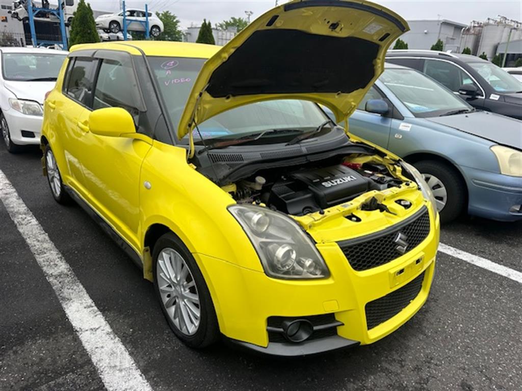 Suzuki, Swift Left Headlamp Rs416, Sports Type, Black Insert, 09/06-12/10