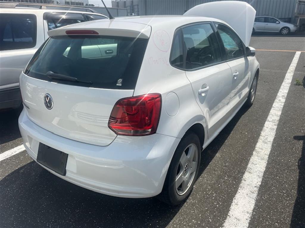 Volkswagen, Polo Rear Bumper 6R, Comfortline/Trendline, Non Park Sensor Type, 05/10-05/14