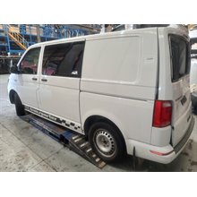 Volkswagen, Transporter Rear Bumper Bumper Bar (Lh Side), Colour Coded, Tailgate Type, T6, 07/15-