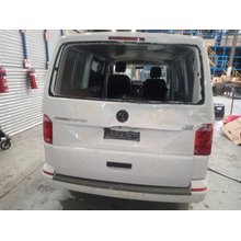 Volkswagen, Transporter Rear Bumper Bumper Bar (Lh Side), Colour Coded, Tailgate Type, T6, 07/15-