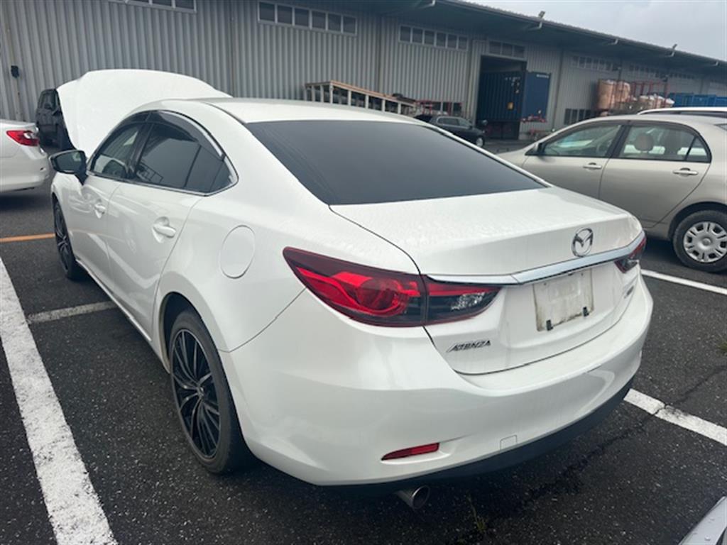 Mazda, 6 Rear Bumper Gj-Gl, Sedan, Non Parking Sensor Type, 11/12-02/18