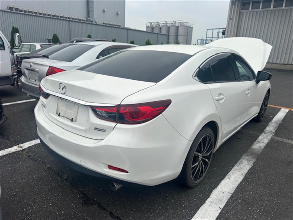 Mazda, 6 Rear Bumper Gj-Gl, Sedan, Non Parking Sensor Type, 11/12-02/18