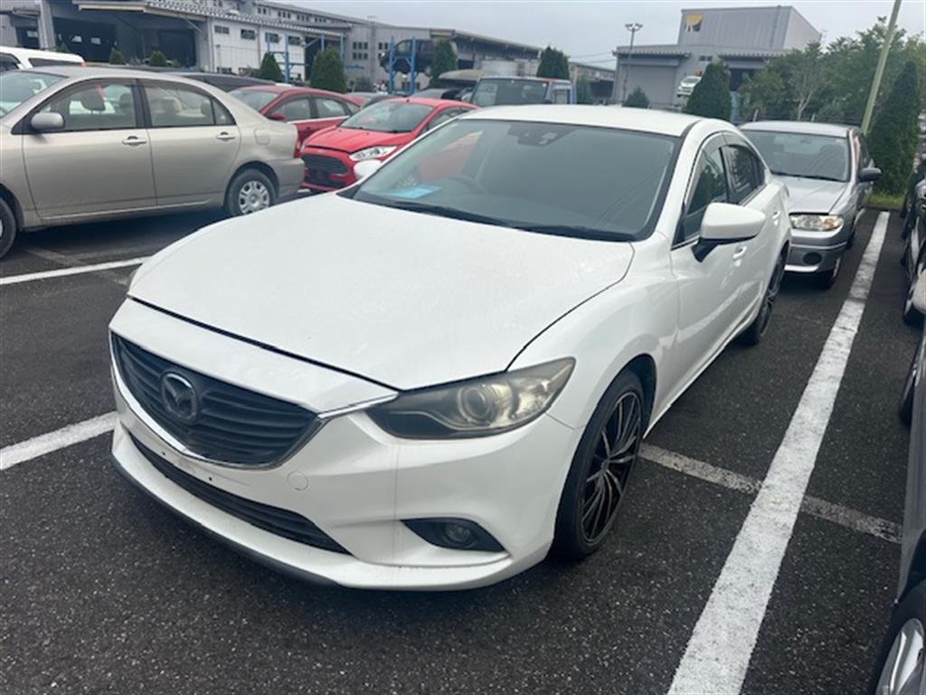 Mazda, 6 Rear Bumper Gj-Gl, Sedan, Non Parking Sensor Type, 11/12-02/18