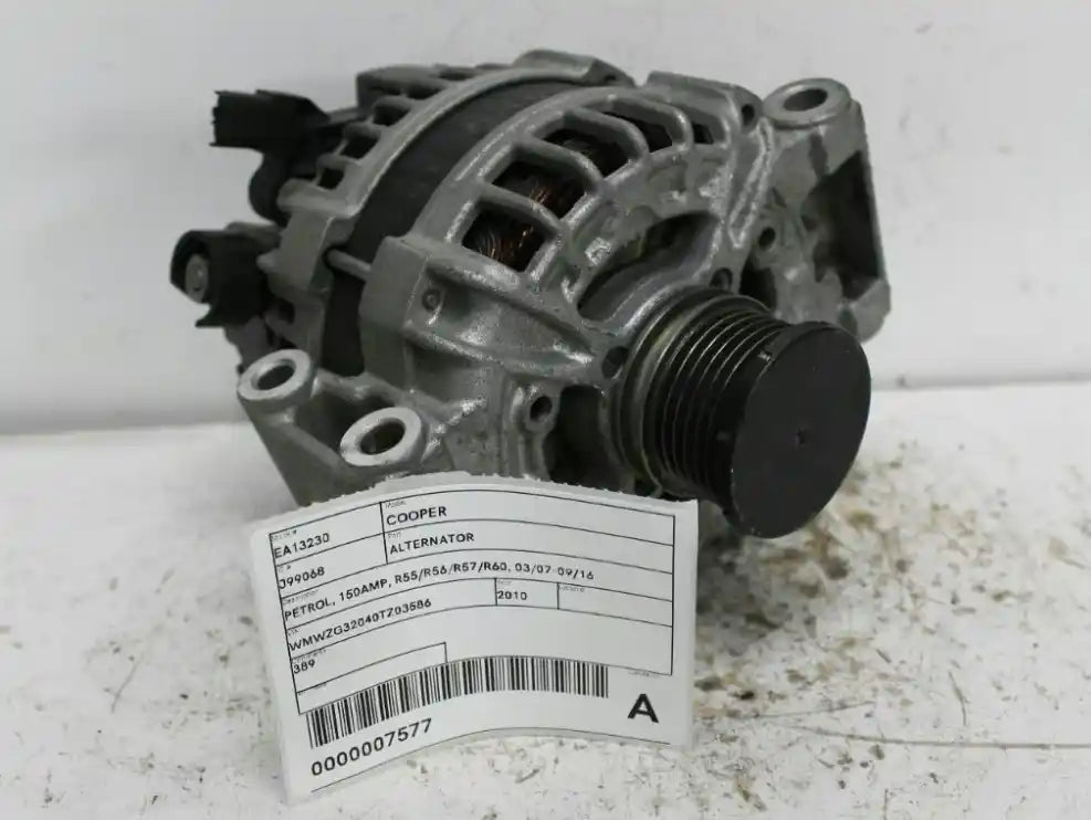 MINI, Cooper Alternator Petrol 150Amp R55/R56/R57/R60 03/07 09/16