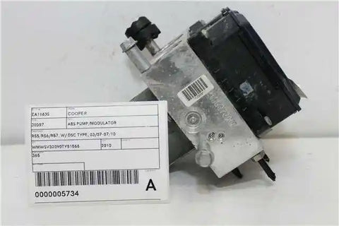 MINI, Cooper Abs Pump/Modulator R55/R56/R57 W/ Dsc Type 03/07 07/10