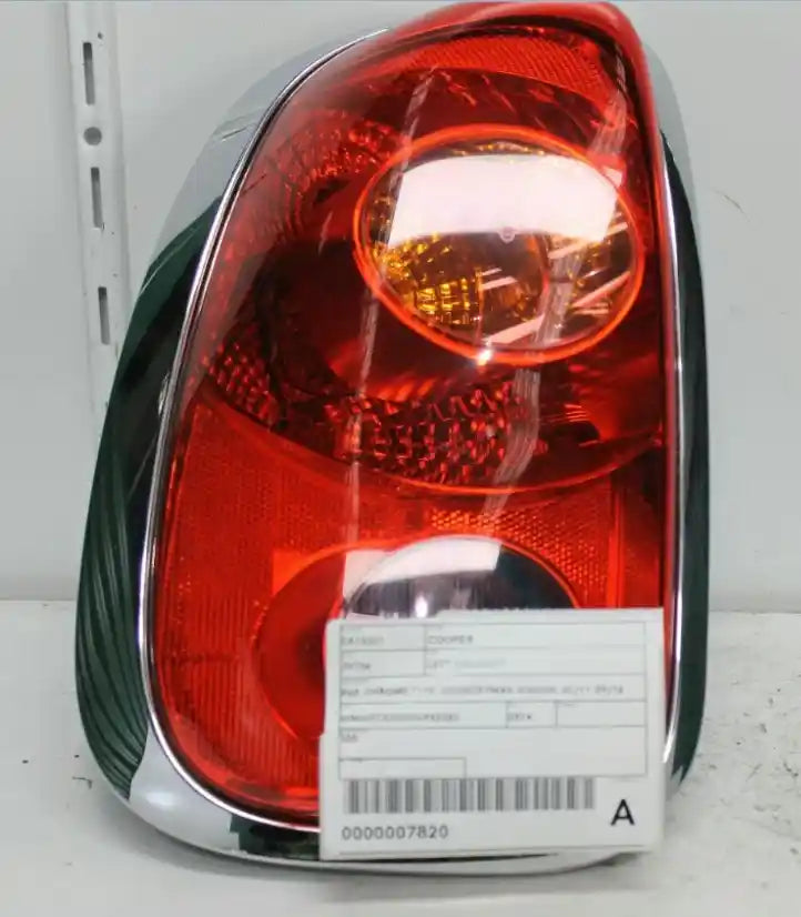 MINI, Cooper Left Taillight R60 Chrome Type Countryman Wagon 01/11 09/16