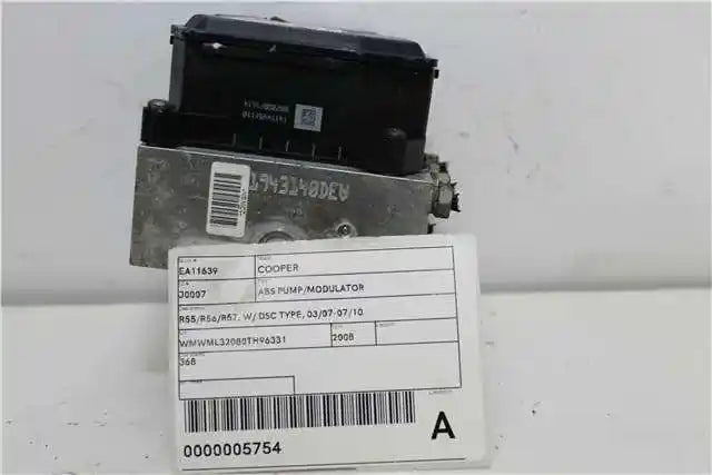 MINI, Cooper Abs Pump/Modulator R55/R56/R57 W/ Dsc Type 03/07 07/10