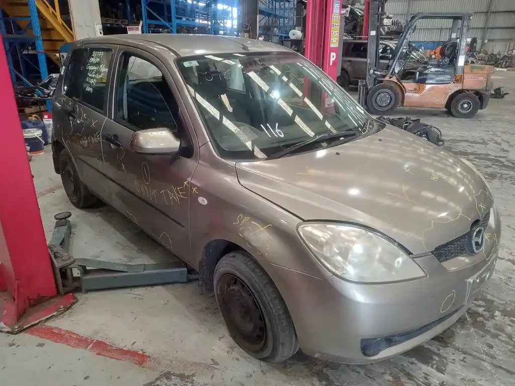 Mazda, 2 Right Door Mirror Dy Power Colour Coded 12/02 08/07