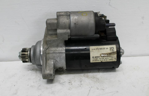 Mercedes, A Class Starter Motor Petrol, 1.6/2.0 (Non Amg), Turbo, W176, 09/12-03/18 J52326
