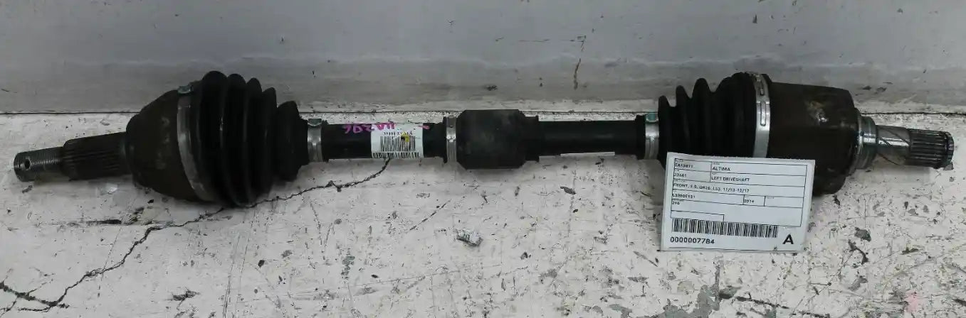 Nissan, Altima Left Driveshaft Front 2.5 Qr25 L33 11/13 12/17